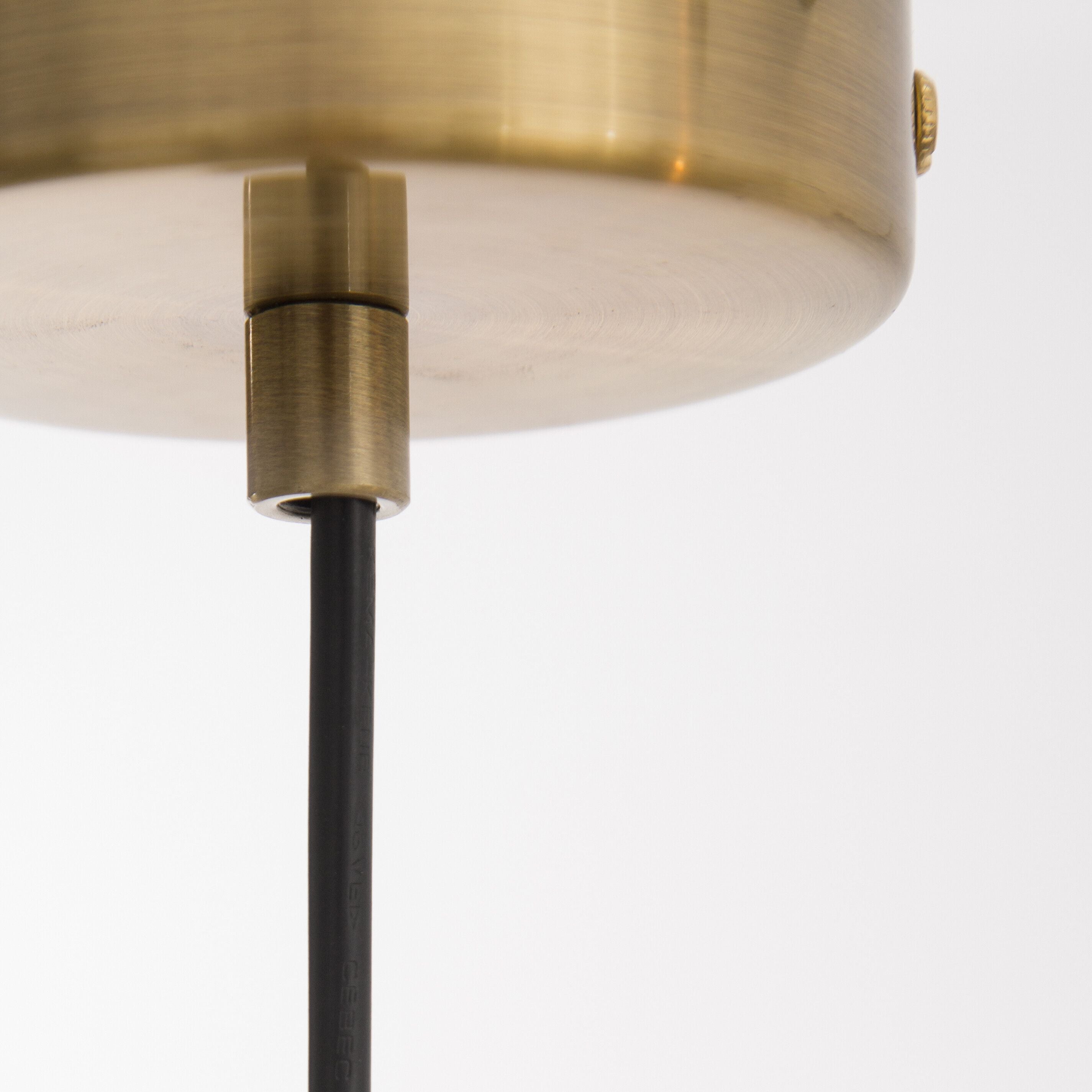 Hanglamp melkwitte glazen lampenkap - dimbaar