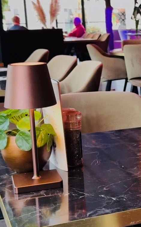 Brown lamp